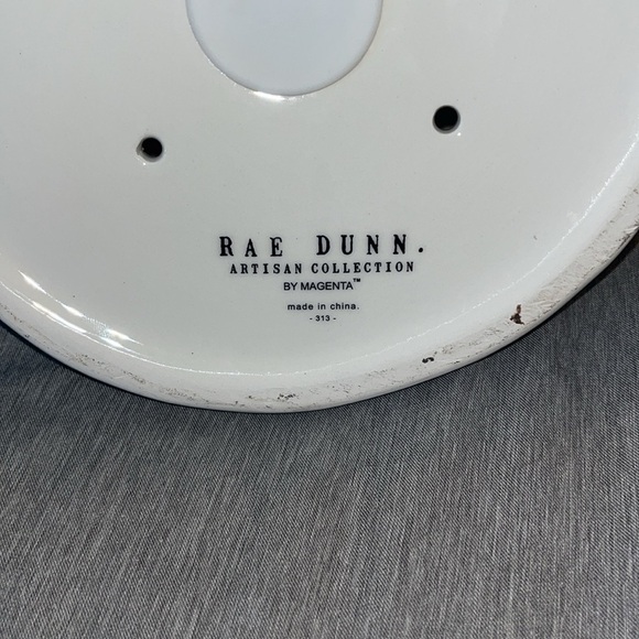 Rae Dunn SANTA'S WORKSHOP Santa Hat Decor *CHRISTMAS DECOR*- Dunn by Magenta - Picture 6 of 6